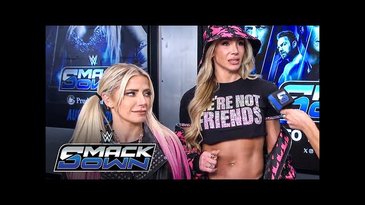 Charlotte Flair and Alexa Bliss prepare for SummerSlam SmackDown highlights, Aug. 1, 2025