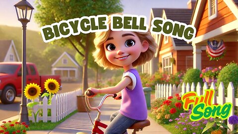 Bicycle Bell Song | Fun Ride & Ring Nursery Rhyme for Kids