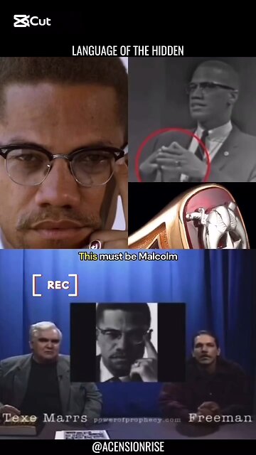 Malcolm X was a Freemason -Language Of The Hidden Myths Unveiled
