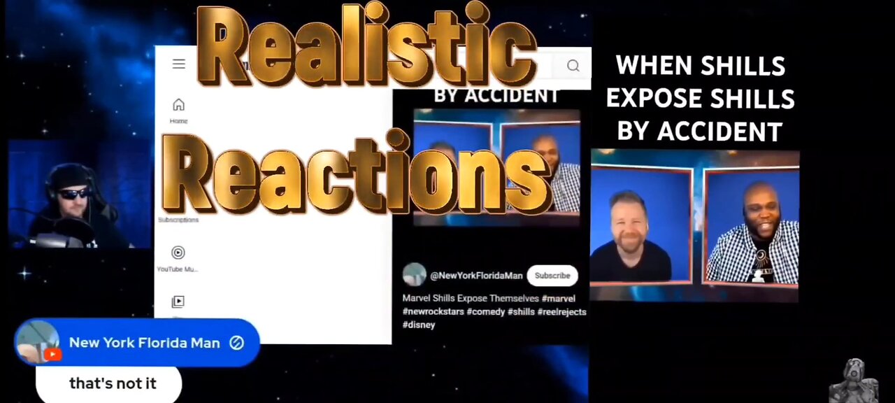Realistic Reactions: Mr Grizzy REACTS to When Shills Expose Themselves