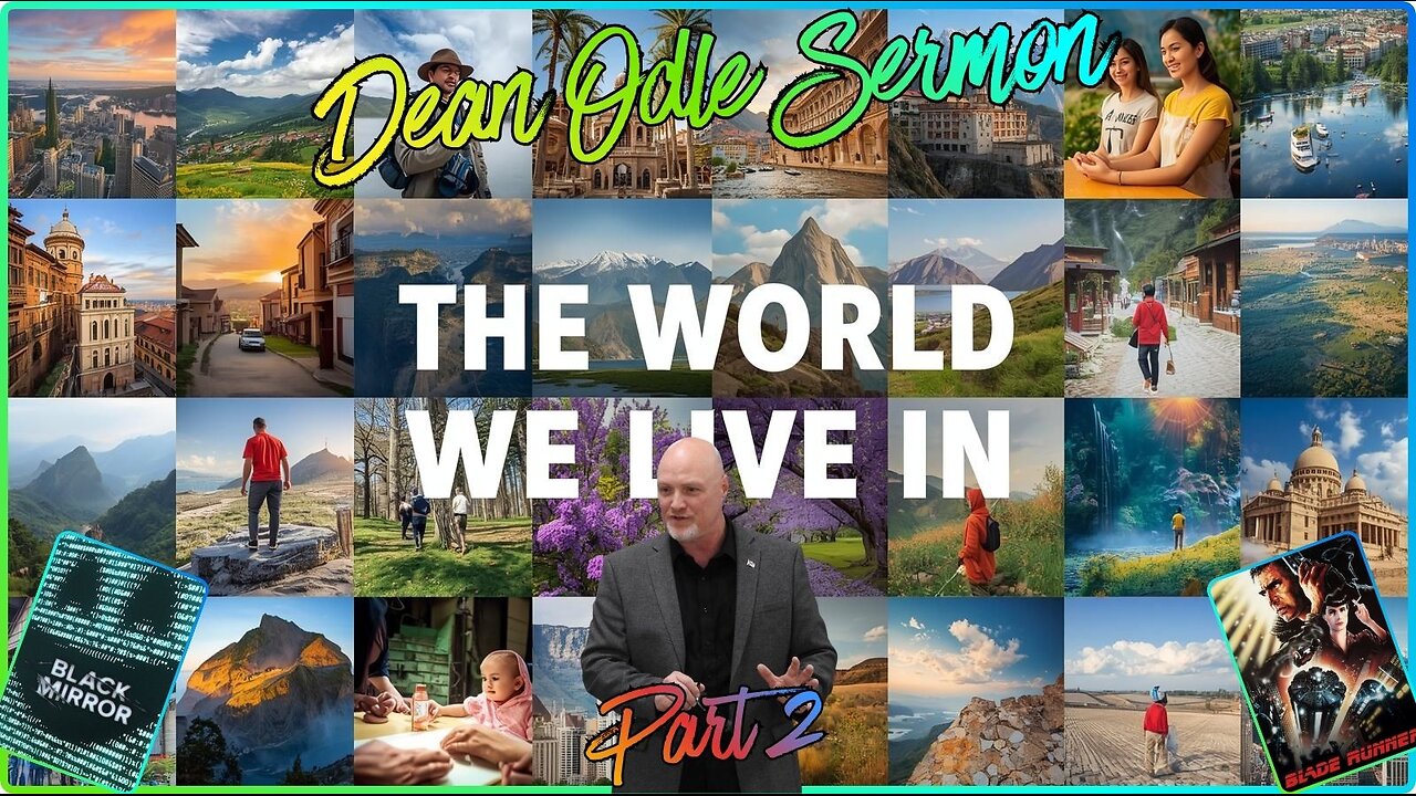 Dean Odle Sermon. The World We Live In, Part 2. Black Mirror S6 Ep4 & 5. Blade Runner.