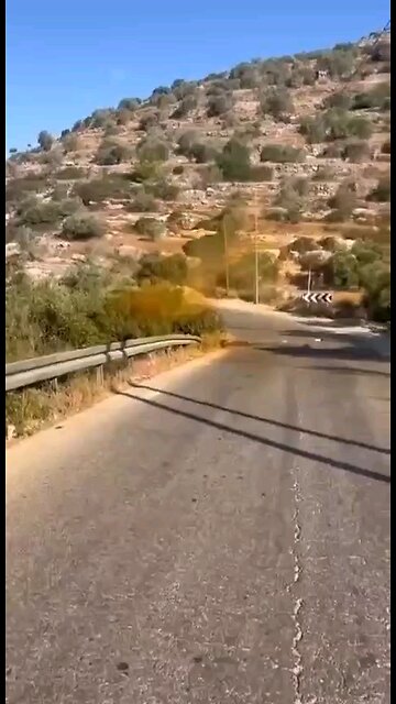 Footage from Ramallah from this morning's launches. Sunday June 22nd 2025