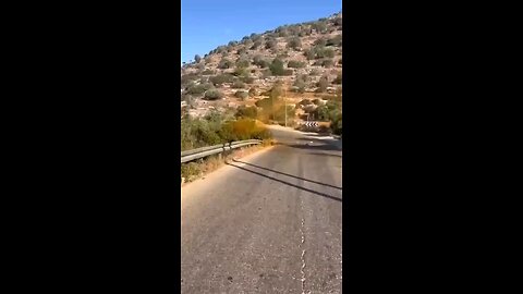Footage from Ramallah from this morning's launches. Sunday June 22nd 2025
