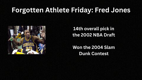 Forgotten Athlete Friday #181: Fred Jones