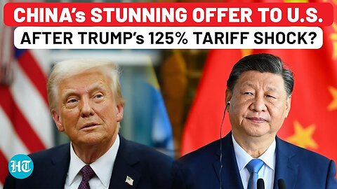 China Shows First Sign Of Weakness, Makes Big Offer To Trump After 125% Tariff? ‘Meet Us Halfway’