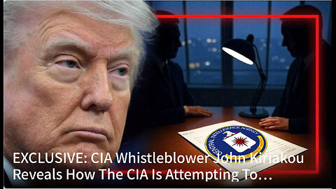 John Kiriakou Reveals How The CIA Is Attempting To Manipulate President Trump