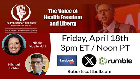 FDA Shakeup, OTC Ivermectin, Nicole Mueller-Yuri, Metabolic Balance, Michael Boldin, 10th Amendment Center - The RSB Show 4-18-25