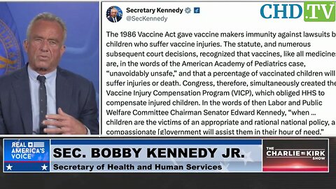 RFK Jr. Discusses the Vaccine Injury Compensation Program + More