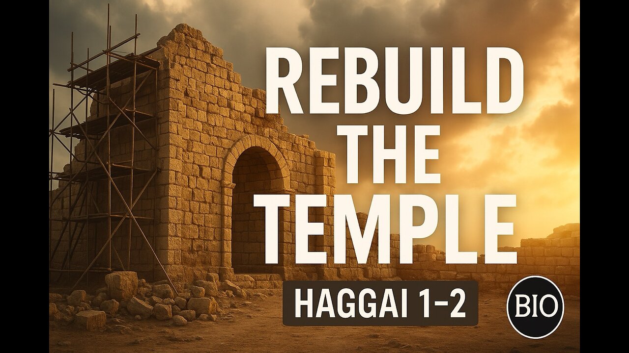 Haggai 1-2 Explained | Rebuild the Temple | 9/20/25