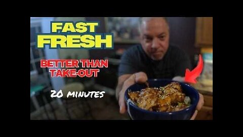 Savory Chicken Teriyaki Bowl + Crispy Air Fryer Wings – Fast & Flavor-Packed Recipe