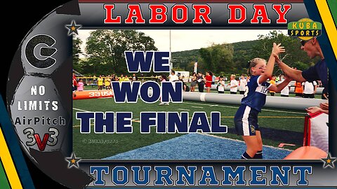 GAME-6 | Girls Team Victory! | 3v3 Sparta Labor Day Soccer Tournament | Thank You Players!