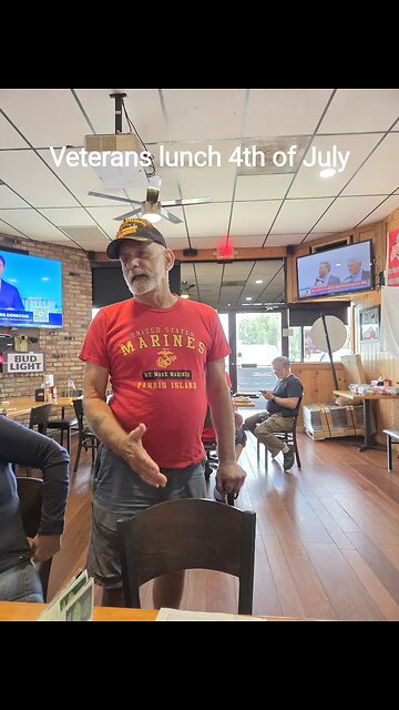 Veterans lunch 4th of July