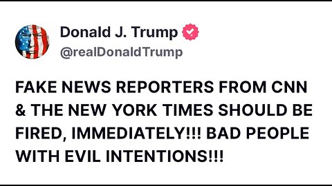 President Trump ENDS Fake News CNN - New York City is F*CKED