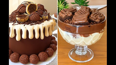 Making Easy Chocolate Dessert #Shorts🍫✨⏱️