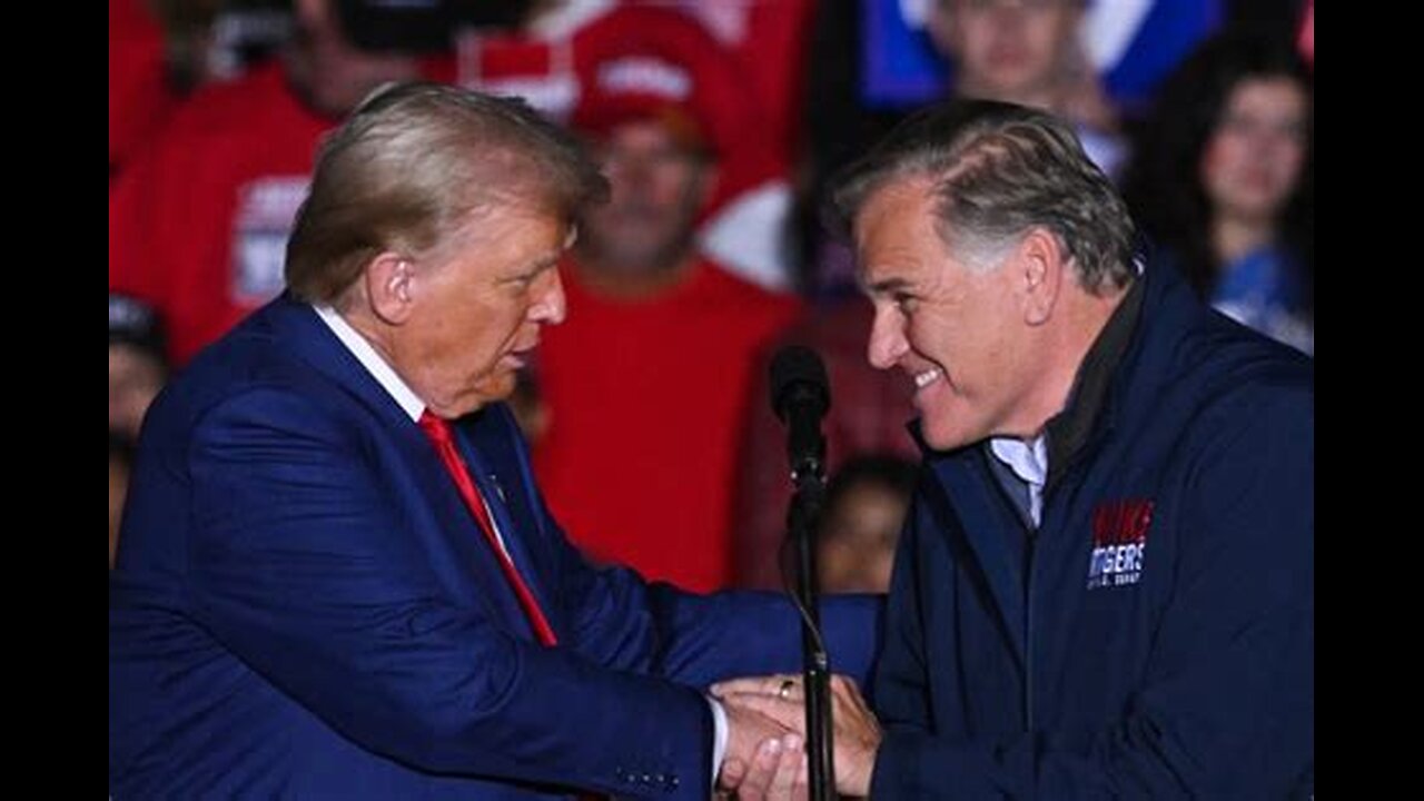 President Trump has formally endorsed former Congressman Mike Rogers