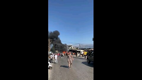 The IDF struck a senior terrorist from the Hamas terror organization in Lebanon