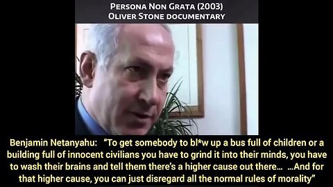 Netanyahu Describes How Mossad Hires Crisis Actors