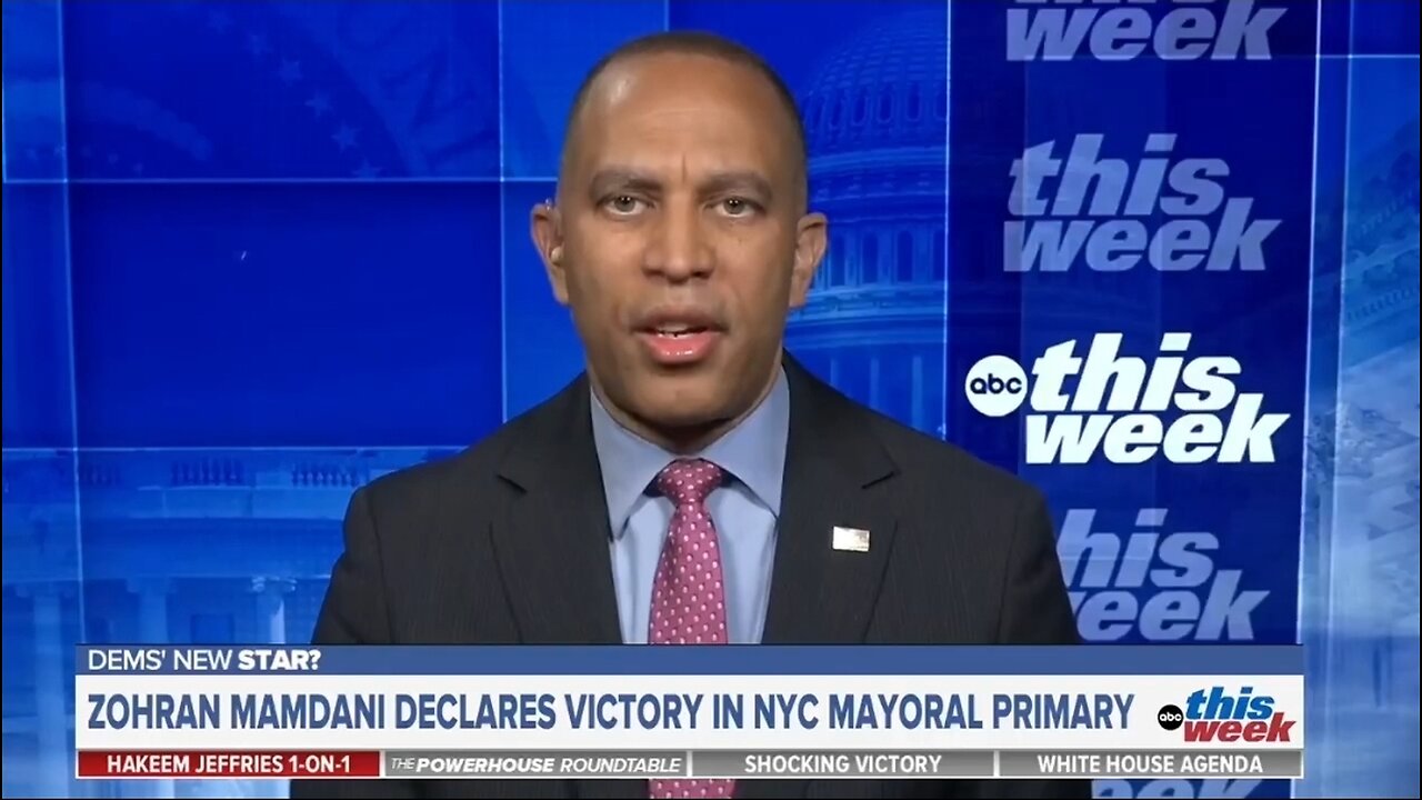 Rep Hakeem Jeffries Won't Say If Democratic Socialism Is The Party's Future l