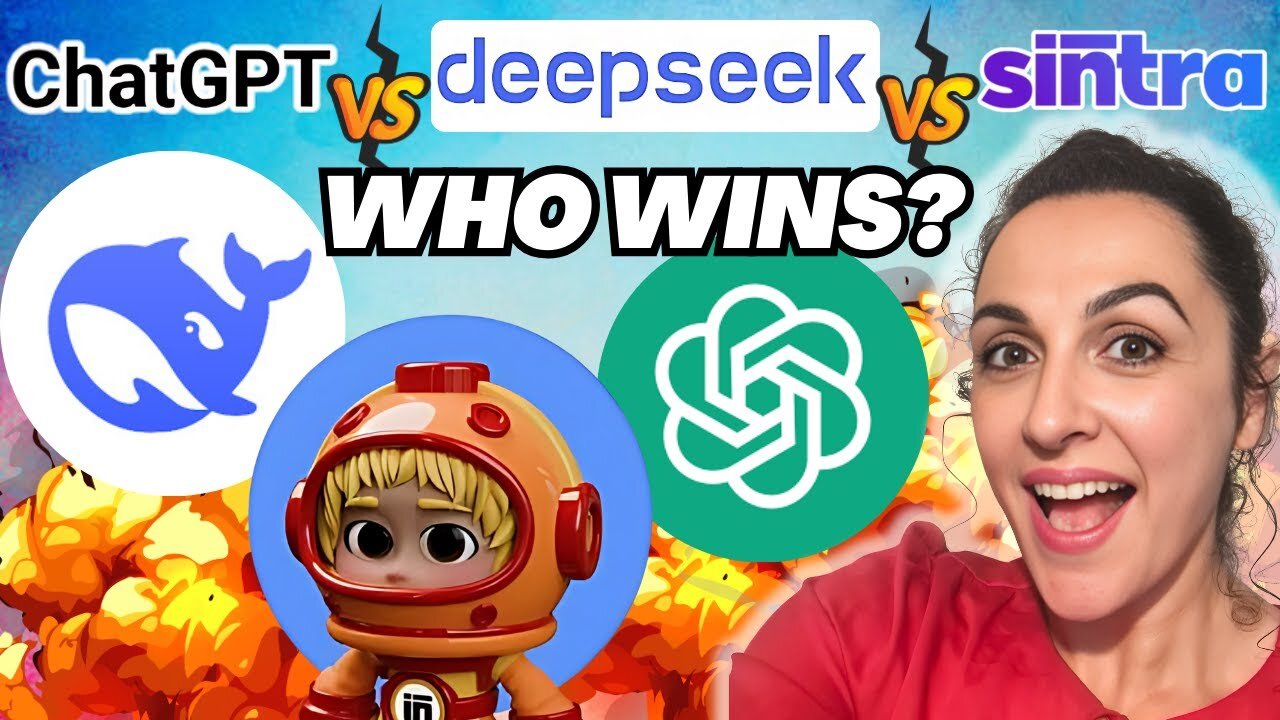 Deepseek vs. ChatGPT vs. Sintra – The Ultimate AI Showdown!