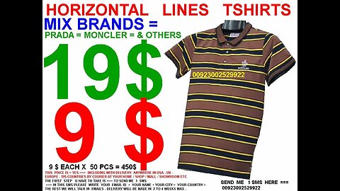 Cheap 9$ Horizontal lines tshirts , with including delivery USA UK EUROPE at your home