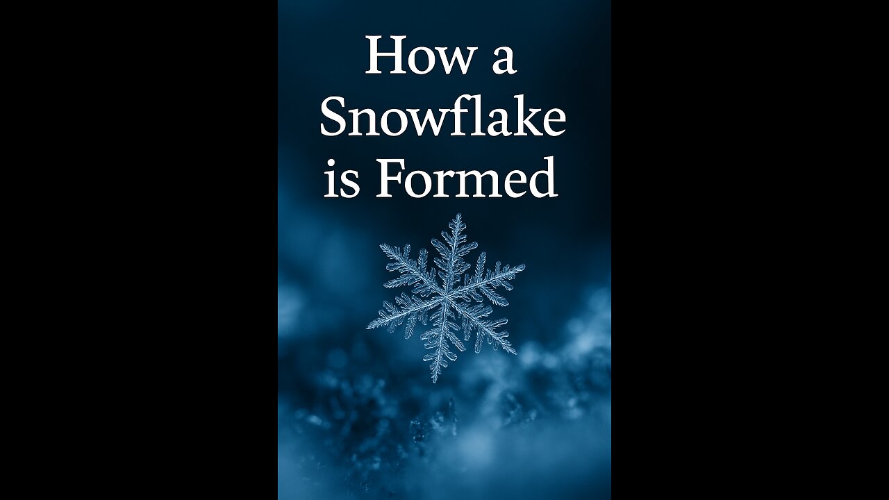 How a Snowflake is Formed