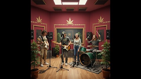 Have A RED And Green Cannabis - A Holiday Music Video