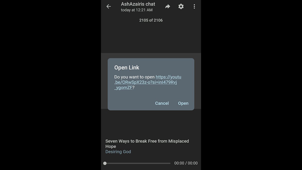 Documentary: Several Ways to Break Free from Misplaced Hope