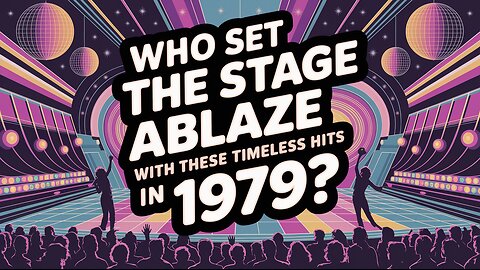 Who Set the Stage Ablaze with These Timeless Hits in 1979?