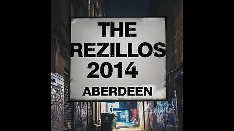 THE REZILLOS JUNE 2014 ABERDEEN