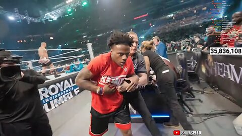 iShowSpeed Joins The WWE Royal Rumble Match🤯
