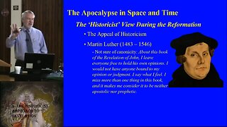 The Historicist Approach to Revelation. Bruce Gore