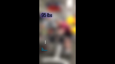 95lbs Side Oblique Crunches (Lite) [Right Side] | #fitness #shorts #obliques 💪