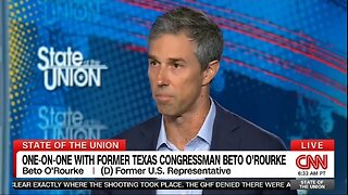 Beto O'Rourke Claims Trump's Policies Are Unpopular