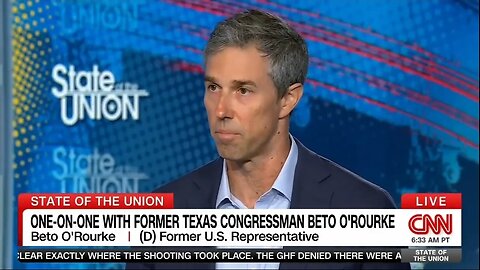 Beto O'Rourke Claims Trump's Policies Are Unpopular