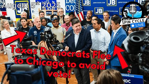 Fugitive Dems, Tariff Tangles, and Crypto 401(k)s: Spin Cycle LIVE! 8/7/25