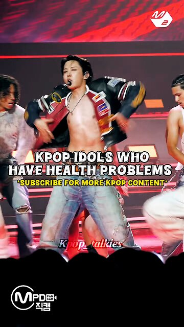 kpop idols who have health problems