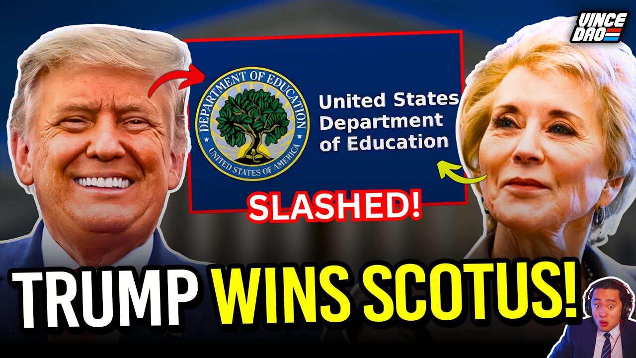 Trump WINS BIG as Supreme Court OVERRULES Federal Judge on Department of Education DEI Cuts