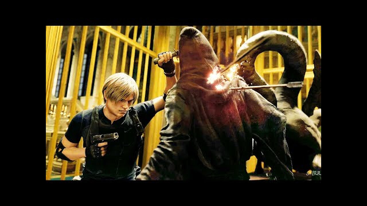 Leon Becomes John Wick To Save Ashley Scene (Resident Evil 4 Remake) 4K ULTRA HD