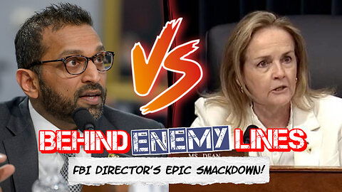 Behind Enemy Lines | FBI Director TORCHES Former Trump Impeachment Manager Over Her False Narrative