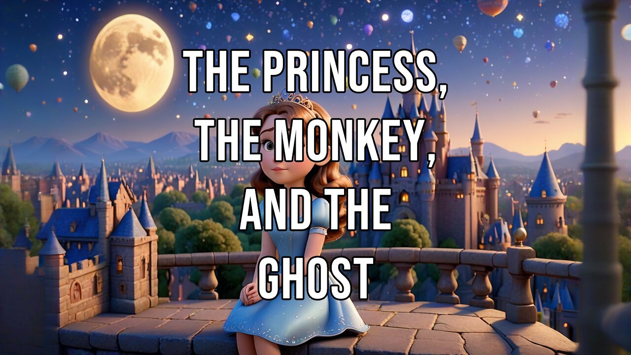 The Princess, the Monkey, and the Ghost | #friendship #magical #adventure #ghoststory #castle