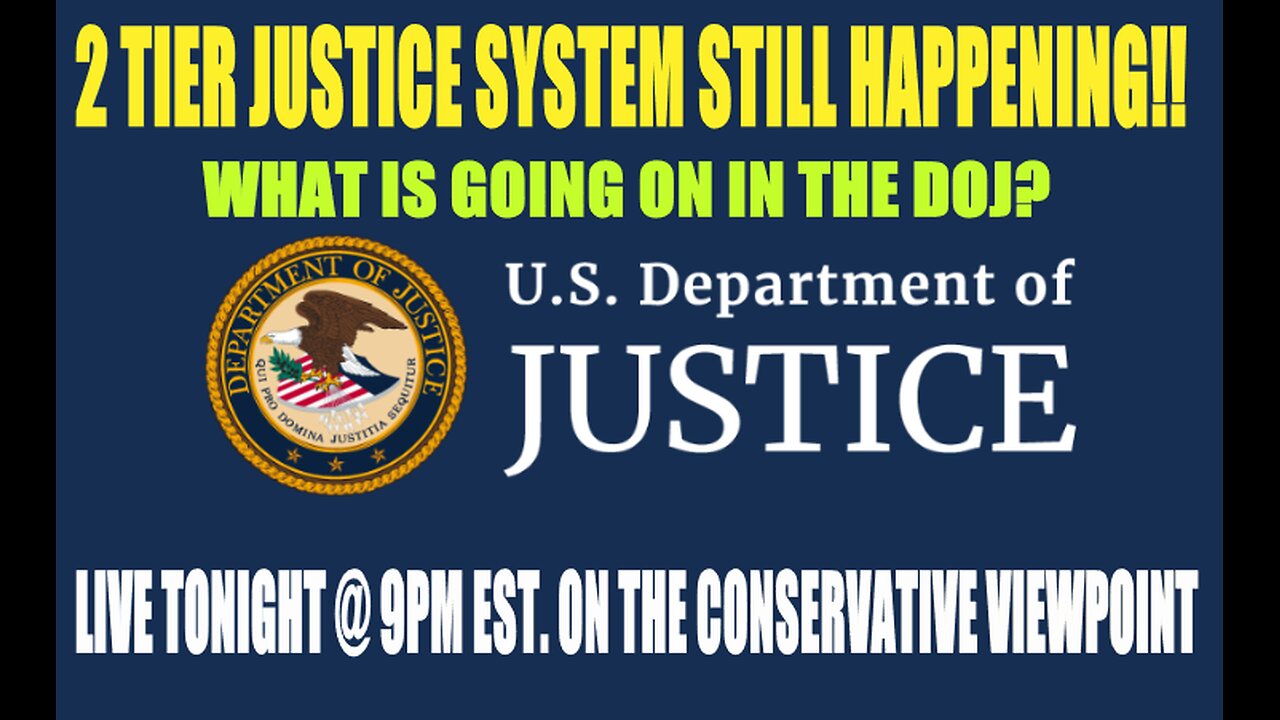 ASSAULT SOMEONE ON CAMERA AND NOT BE ARRESTED? WHAT'S THE DOJ DOING? TONIGHT @ 9PM EST.