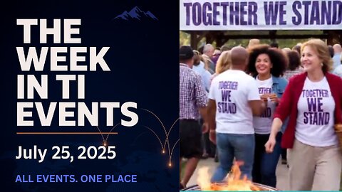 🎯 The Week in TI Events: July 25 — Support Calls, Meetups & Real Connection for Targeted Individuals