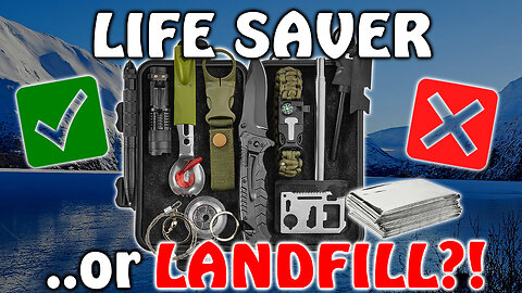 Harbor Freight’s Survival Kit Tested – What’s GOOD & What’s GARBAGE?