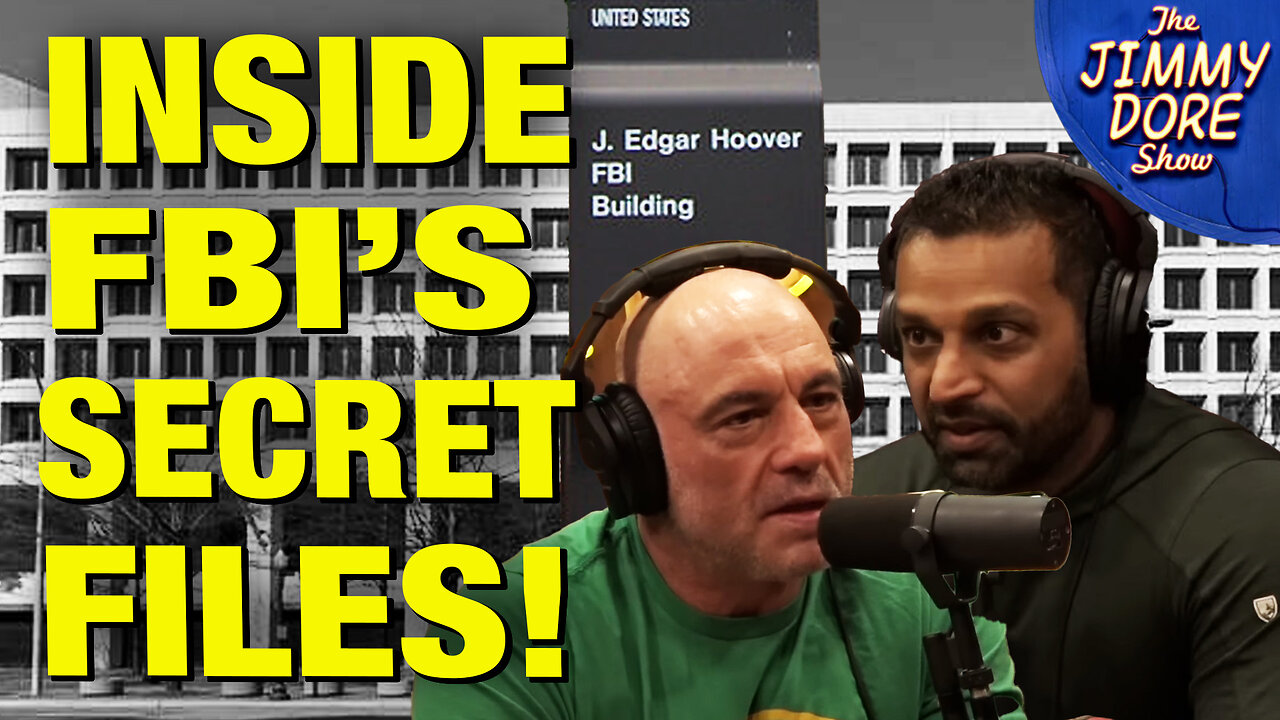 Kash Patel To Rogan: “I Found The FBI’s Secret Files Stash!”