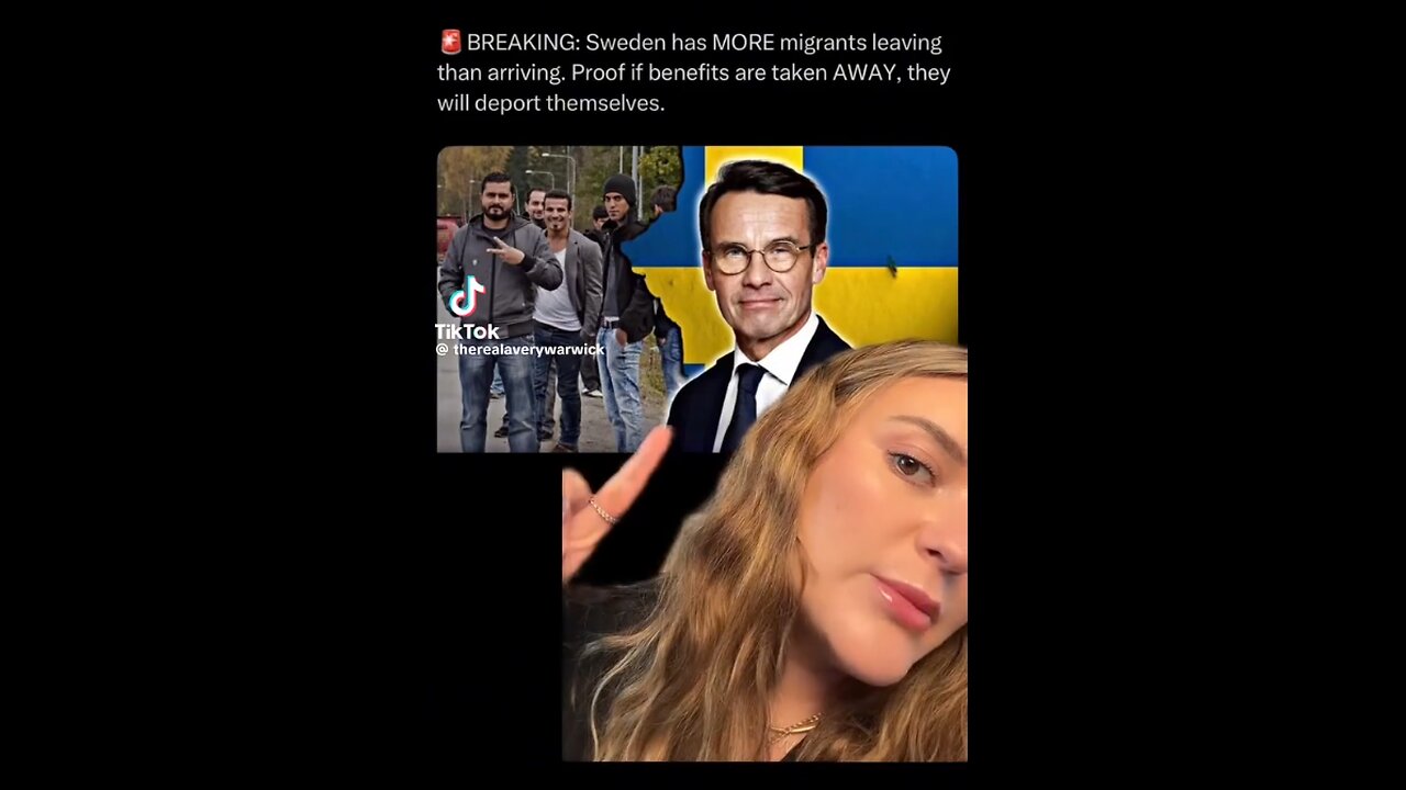 Sweden has MORE migrant leaving than arriving