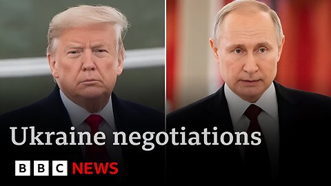 Trump-Putin call: Russian leader rejects plan for immediate Ukraine ceasefire | BBC News