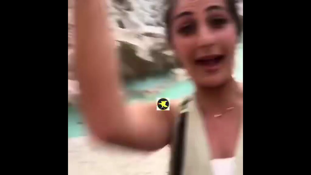 Israeli Rome throwing coin into wishing fountain: “And with God’s help, we will burn all these Arabs
