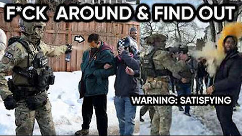 Protester & antifa get owned.