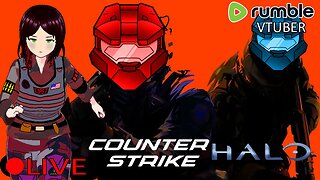 (VTUBER) - Counter Strike 2 HALO mod with Rumble Creators - RUMBLE