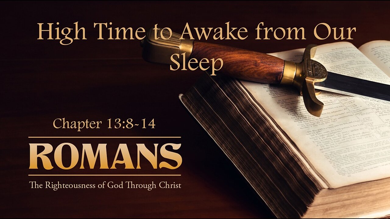 High Time To Awake From Our Sleep